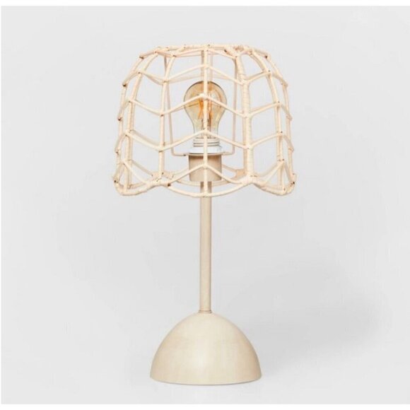 Pillowfort Natural Rattan Table Lamp - Target - Picture 1 of 7